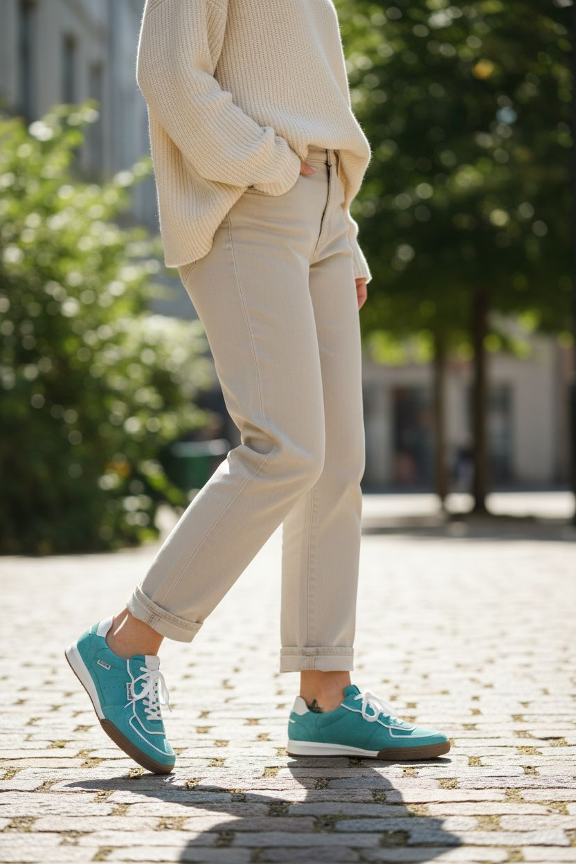 lacets femme modèle Wanessa Turquoise - Mephisto