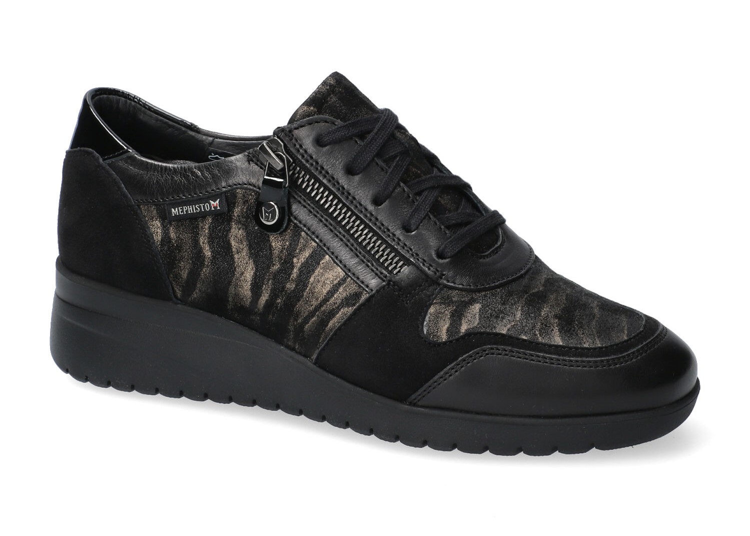 REQINS HELODIE Mocassins Cuir Noir Élégant | L'Empreinte Chaussures
