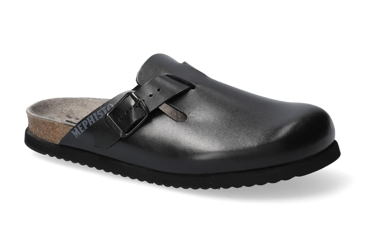 Mocassins Mephisto Homme En Cuir Noir - Taille 10 UK / 44.5 EU / 10.5 US, Occasion Très Bon état