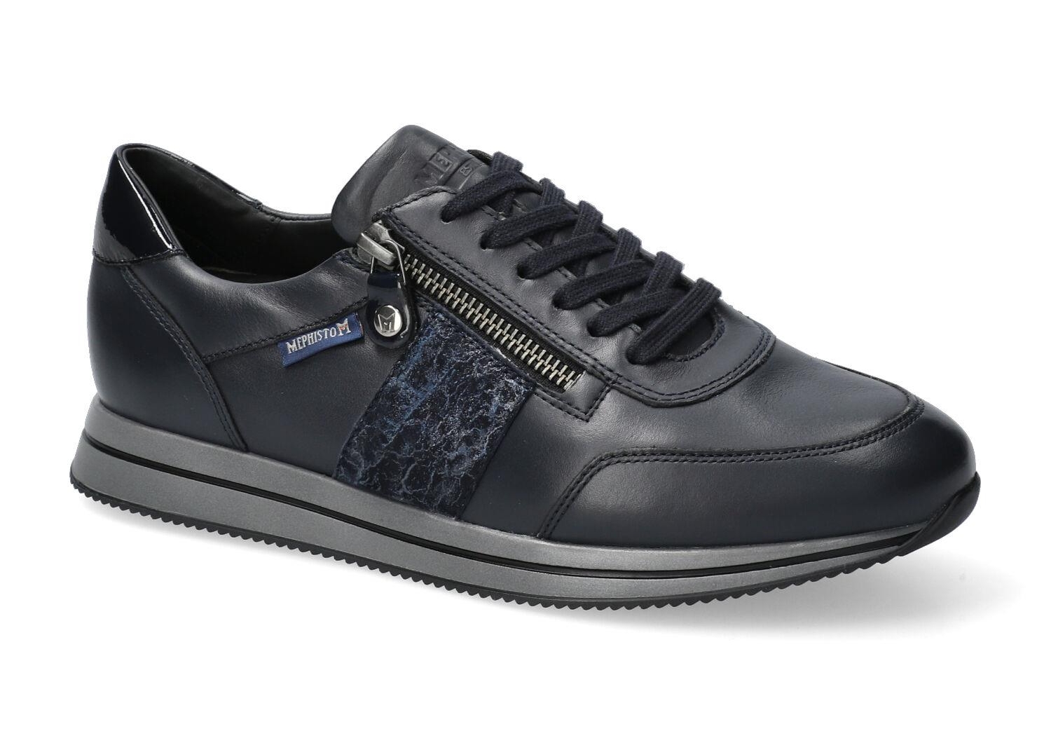 Louma Rhee Mephisto-shop Lacets Femme – modèle Louma Marine - Chaussures confortables