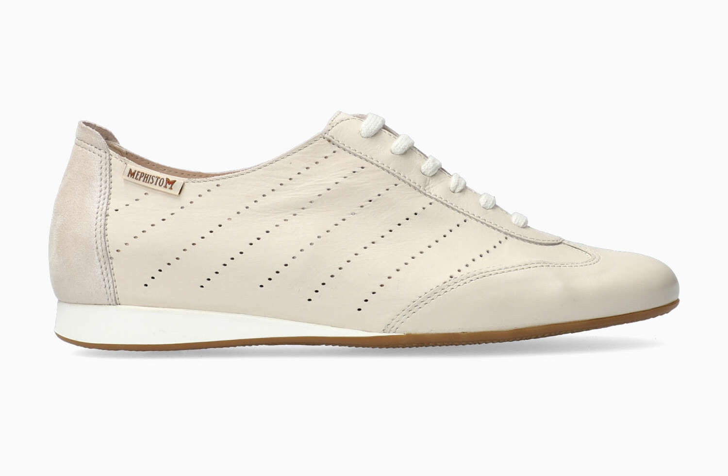 Chaussures Mephisto Isa Perf Femme - Lacets, Semelle SOFT-AIR, Cuir Perforé
