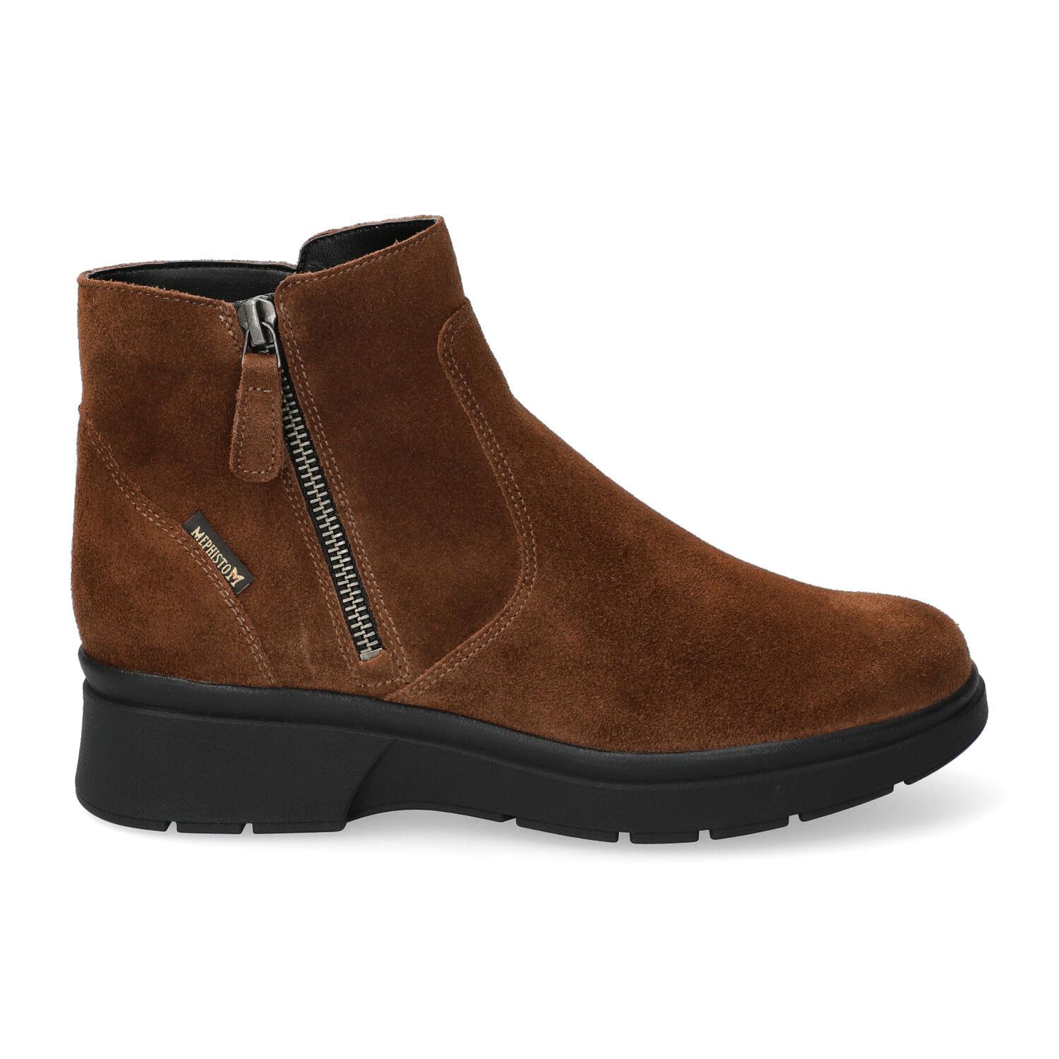 Chaussures Compensées MEPHISTO Marron - Pointure 38 - Cuir - Occasion En Parfait état