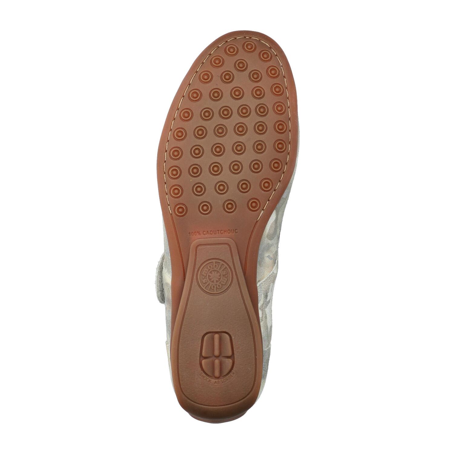 Ballerines Femme - modèle Gilia perf Taupe foncé - Chaussures confortables
