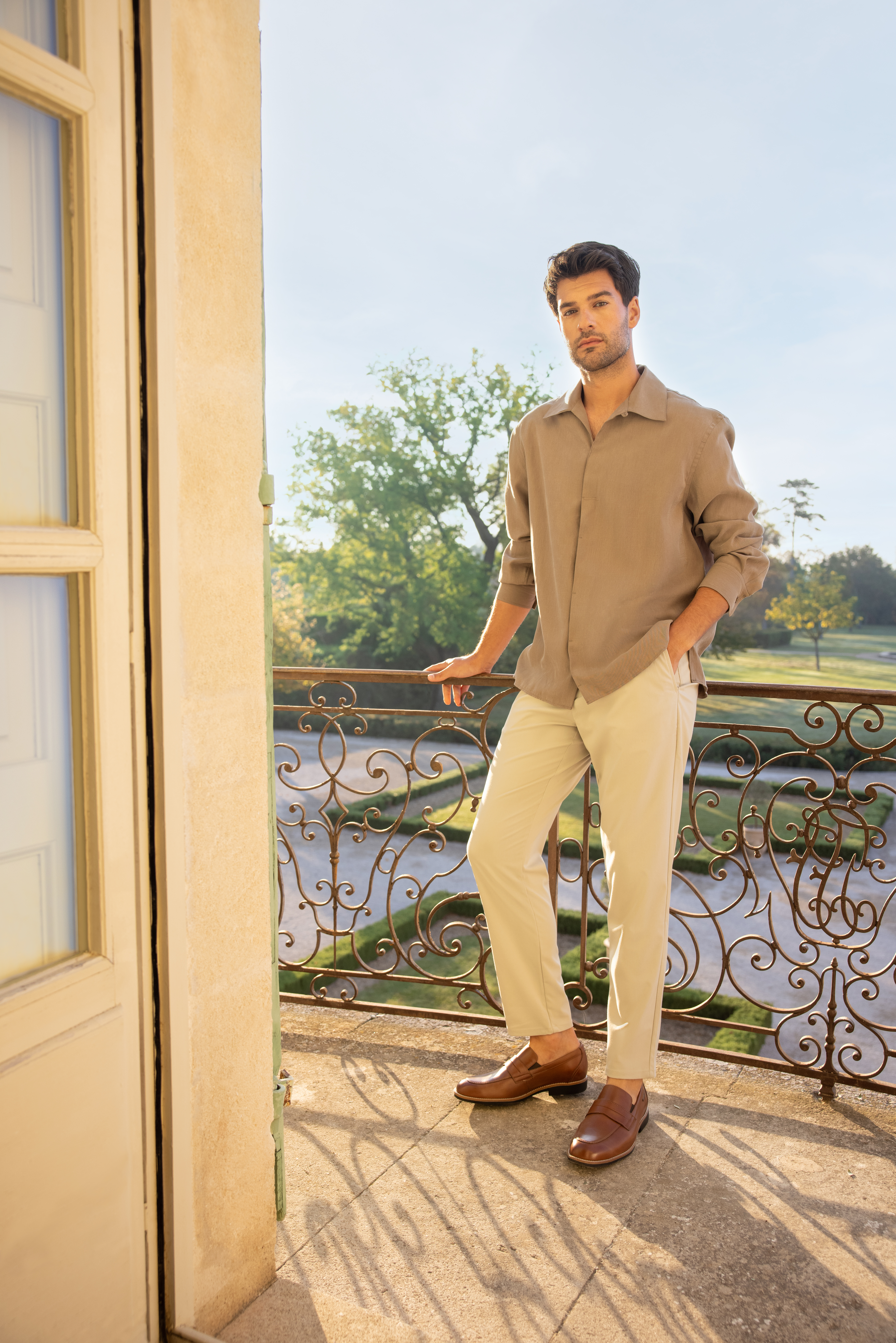 mocassins homme modèle Fergus noisette - Mephisto