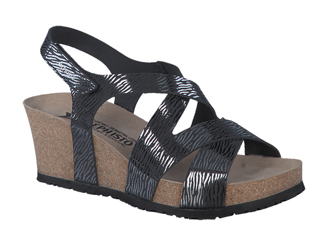 chaussure noire compensée homme