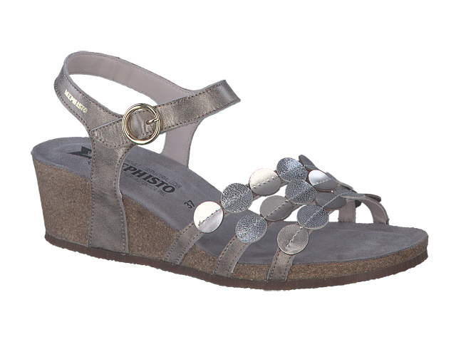 compensé cuir femme