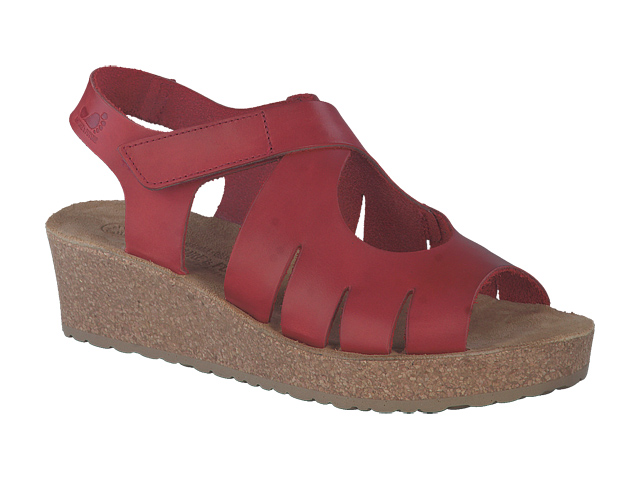 compensé cuir femme