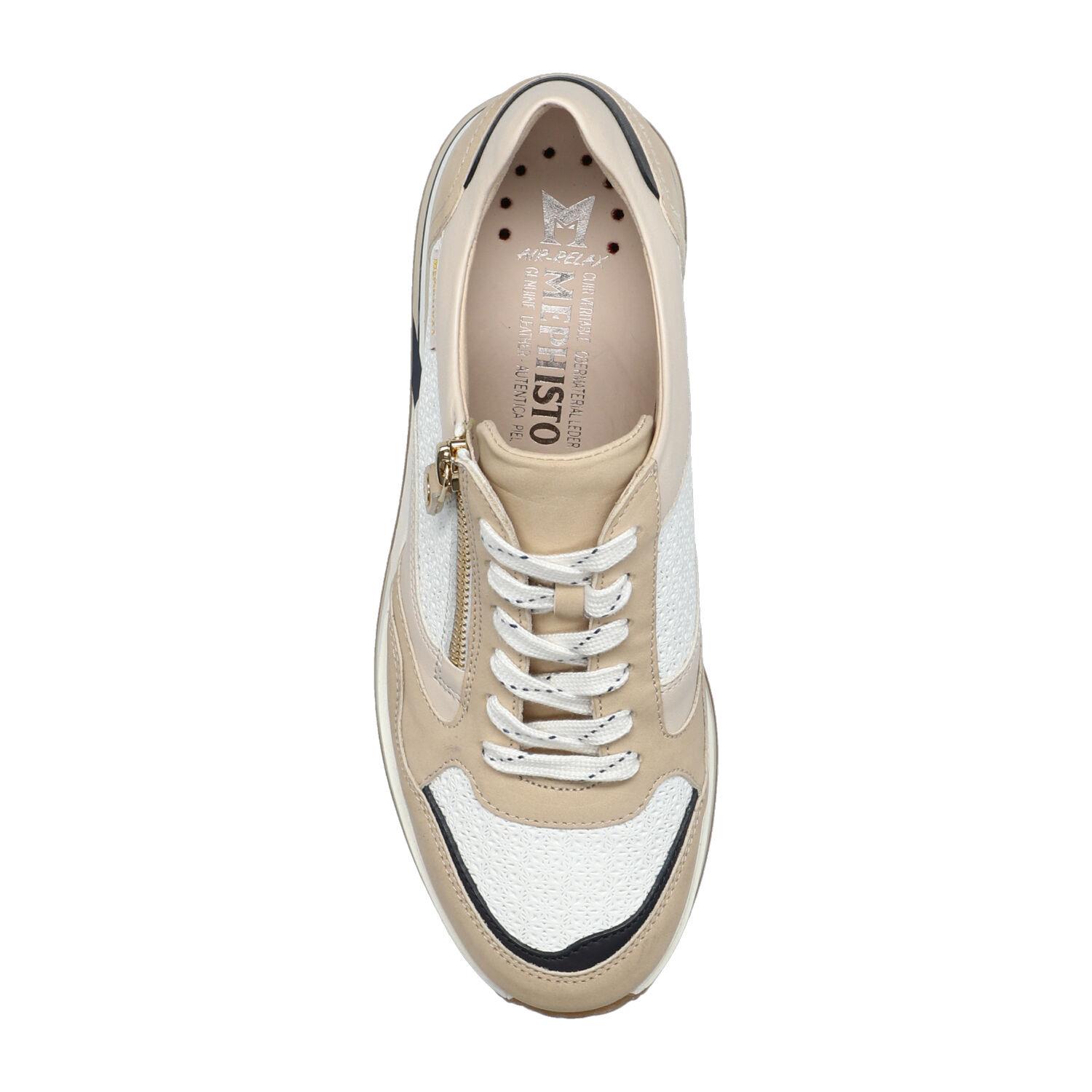 Mephisto Olimpia - Sneakers Moda In Pelle Donna - Colore Bronzo Autunno Inverno - 3