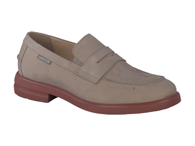 mocassin homme talon