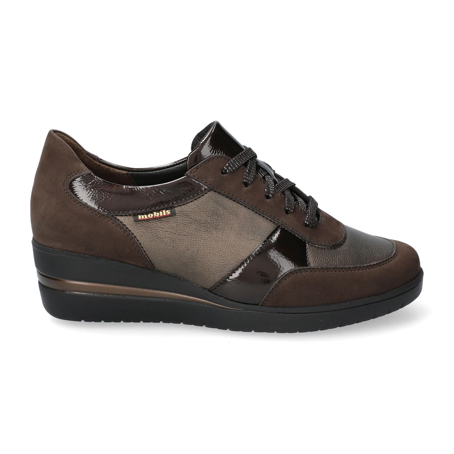Mephisto Mobils Jody - Basket Femme Confort Pieds Larges - Extra Large - Avec Zip Et Semelle SOFT-AIR