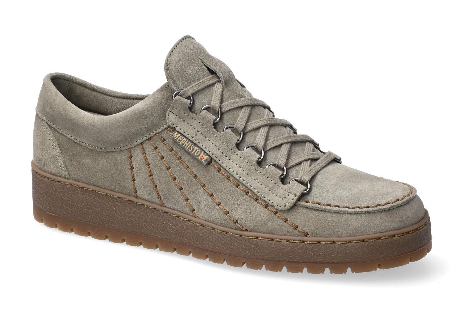 Mephisto Rainbow - Chaussures à Lacets Rapides Pour Homme - Semelle Caoutchouc - Confort Soft-Air