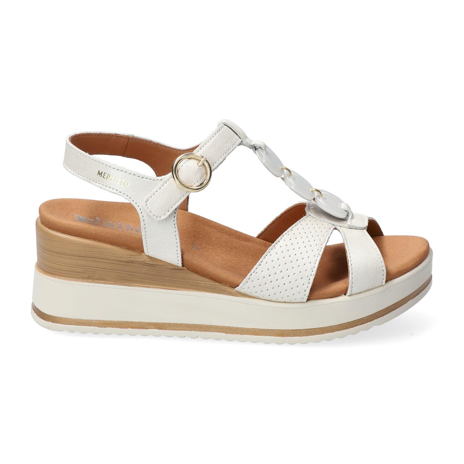 Escarpins Sandales André Cuir Blanc - Modèle Tabou - Taille 35 - Neuf Jamais Portés