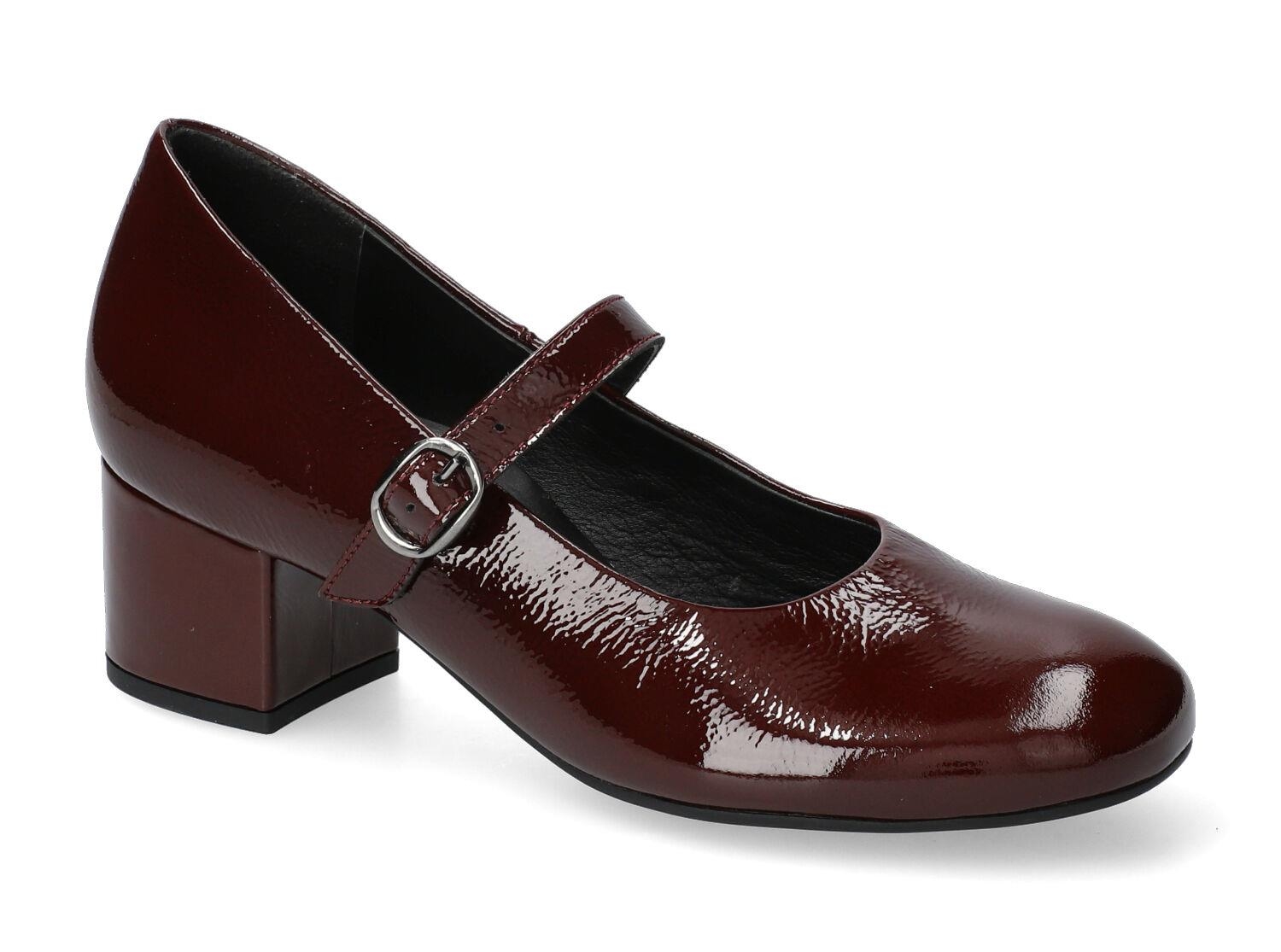 Chaussures Mephisto Georgia En Cuir Verni Rouge - Taille 35.5 - Neufes Dans Boîte