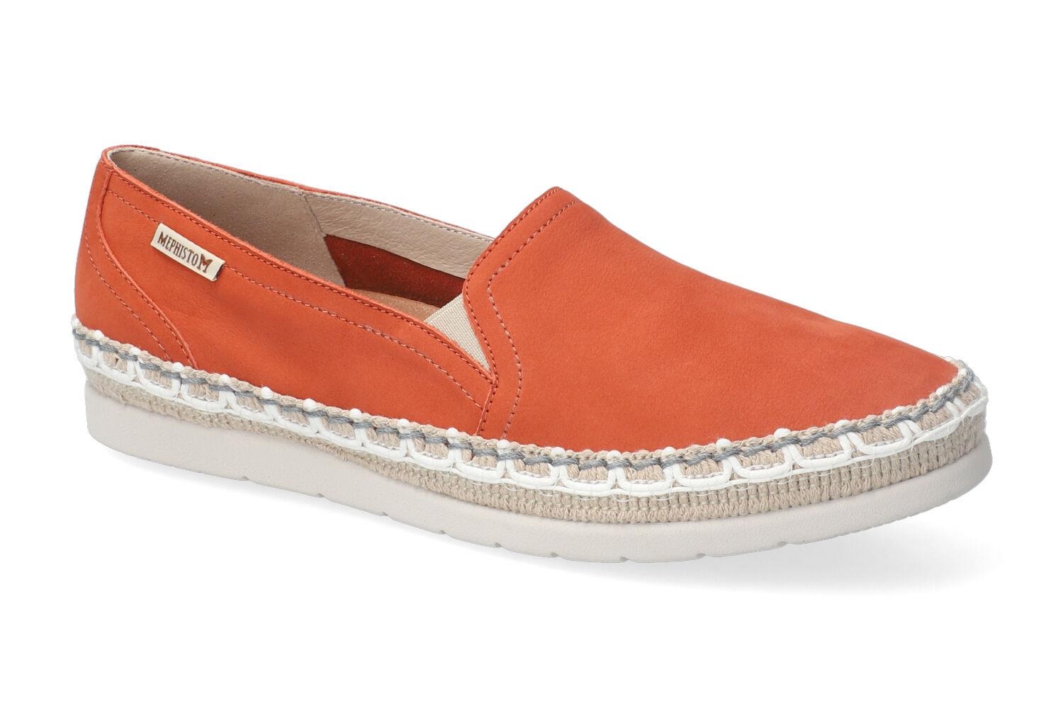 Mocassins Semler Pour Femmes - Taille 37,5 EU - Rouge - Cuir Confortable - Neuf Sans Boîte