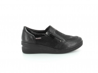 bottines bi matière femme