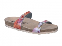 chaussure rose compensée
