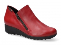 Chaussure mephisto velcro modele amalia rouge