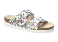 Mules Femme Mephisto Hester - Cuir Pleine Fleur - Semelle Soft Air - Boucle Réglable - 6