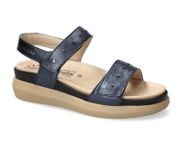 Sandales Femme Fleet & Foster Freesia - Mousse Mémoire - Cuir Daim/Textile - Fauve